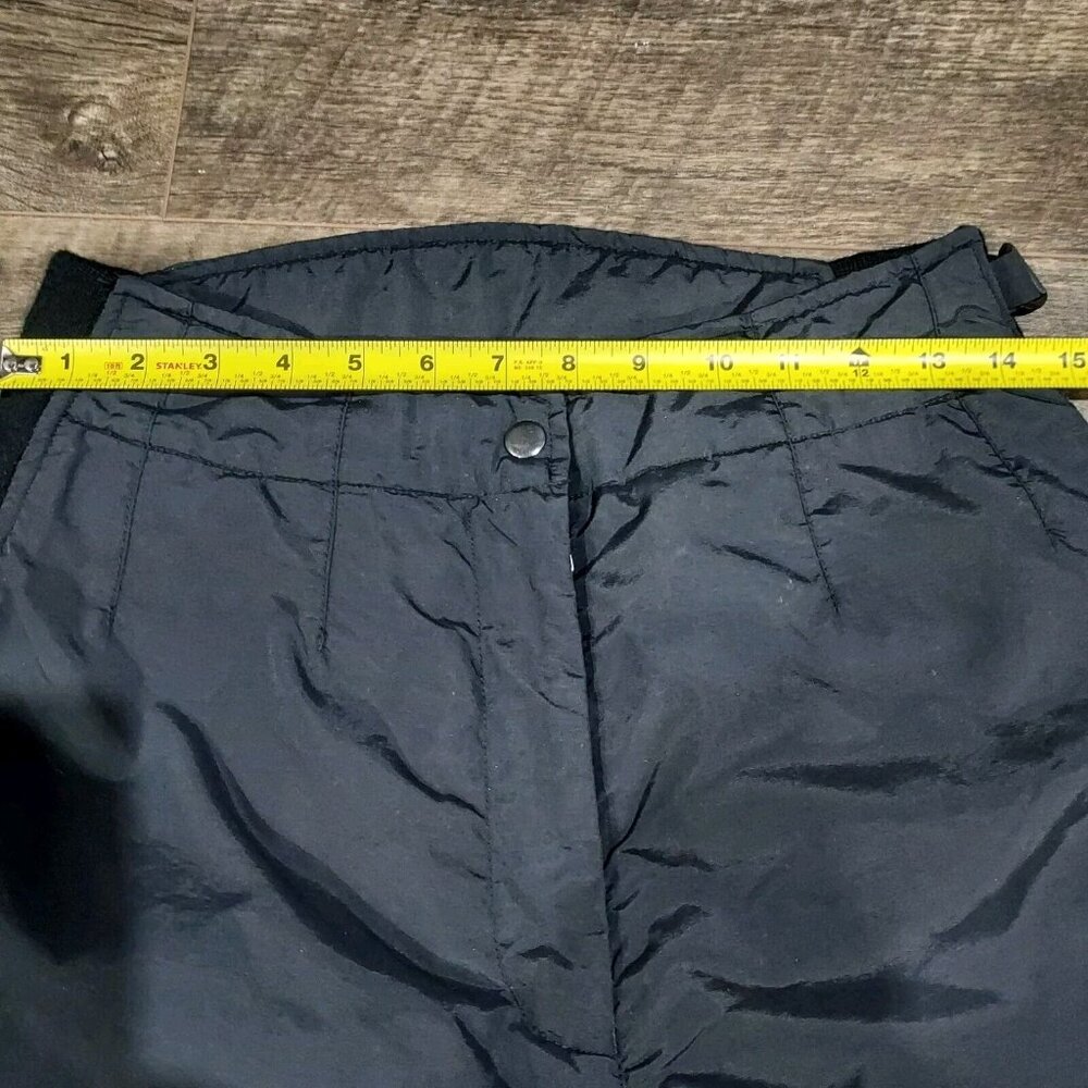 Obermeyer Ski Pants Size 10 Snow Board Black Water Proof Resistant - Picture 4 of 16